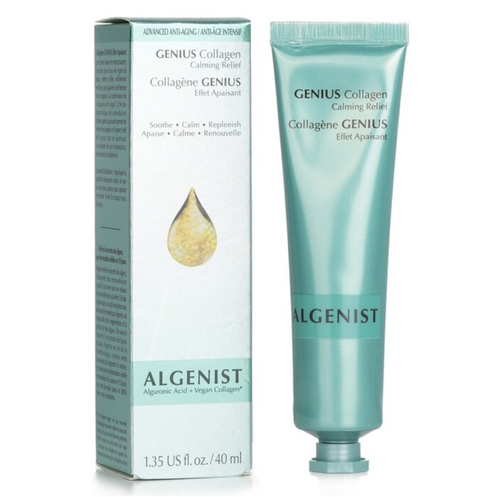 NIB Algenist GENIUS Collagen Calming Relief Redness Dryness Treatment 40ml